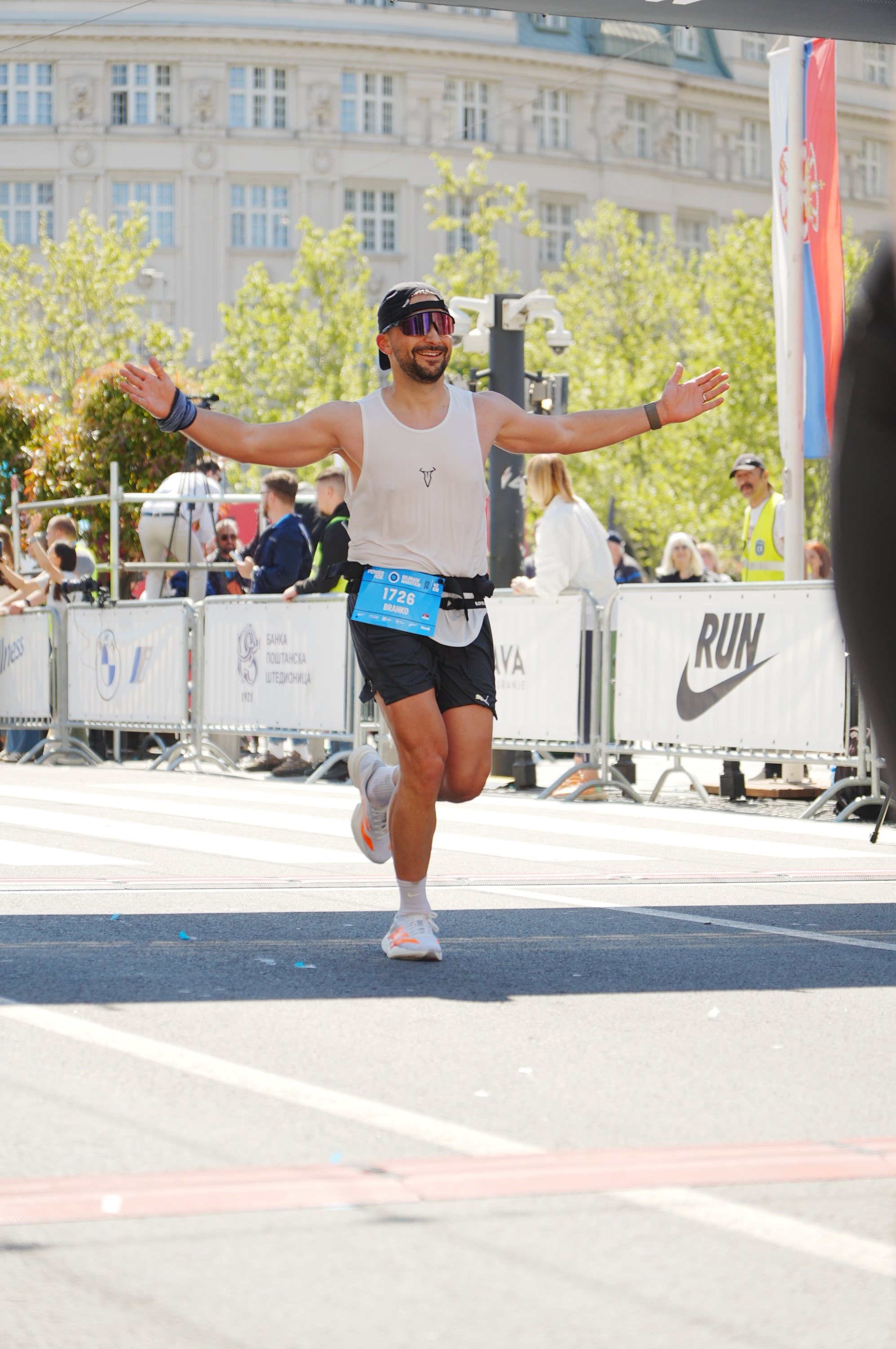 Marathon in Belgrade.