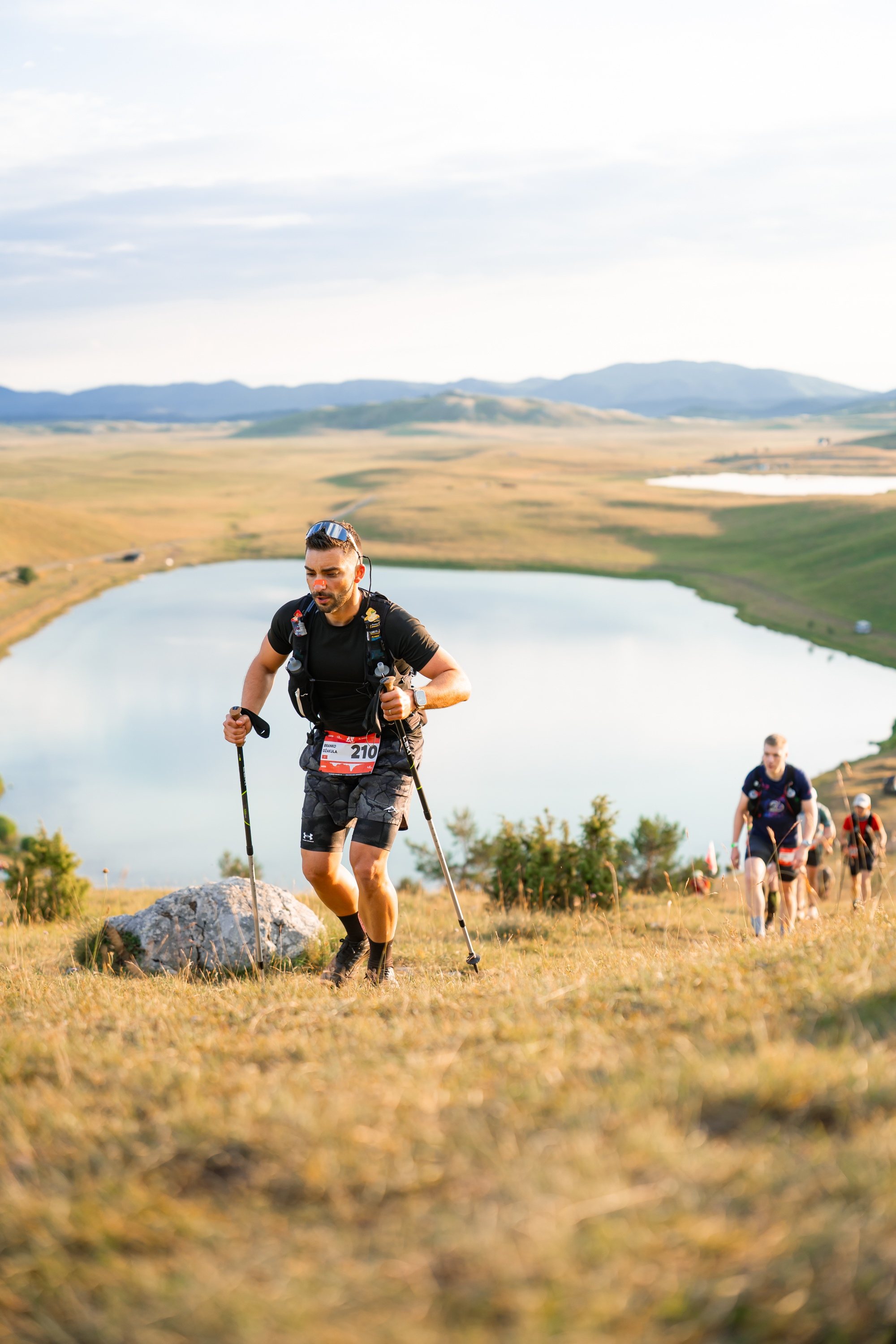 Trail run in Durmitor National Park.